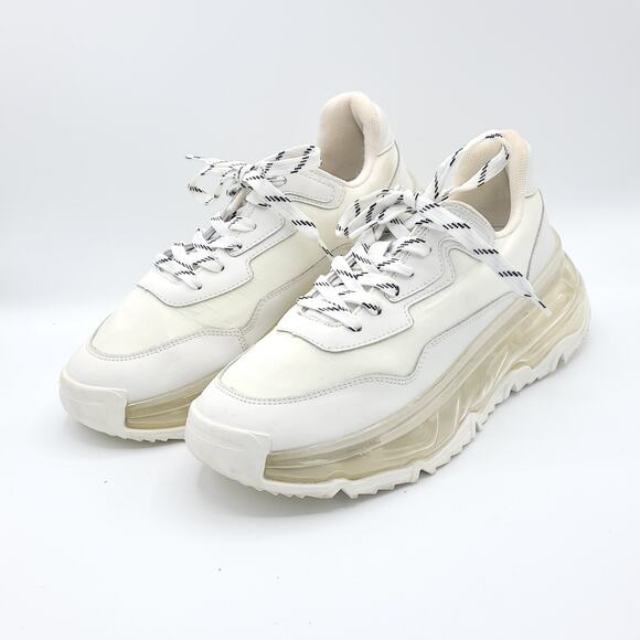 Steve Madden Blatant power White Chunky Air women's size 10 - Picture 1 of 9